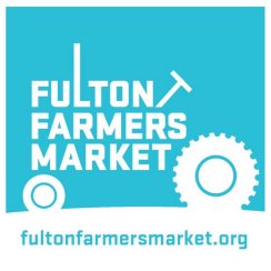Fulton Farmers Market car magnet