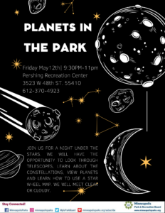Planets in the park visual
